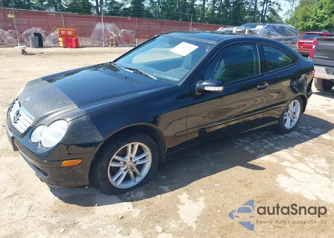 2002 Mercedes-Benz C 230 from USA, damaged, VIN WDBRN47JX2A275305